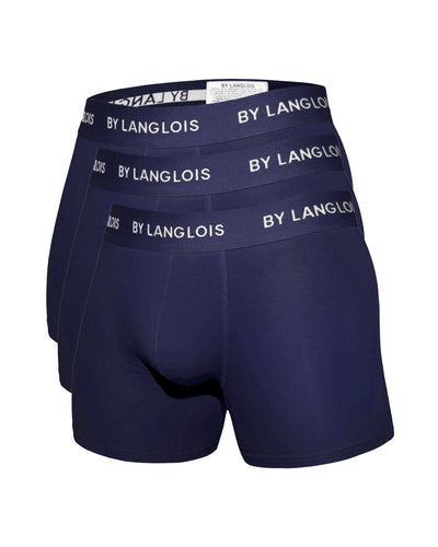 3-PACK PERFECT FIT BOXER BRIEFS IN DEEP WAVE