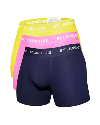 3-PACK MIDNIGHT BEACH PERFECT FIT BOXER BRIEFS